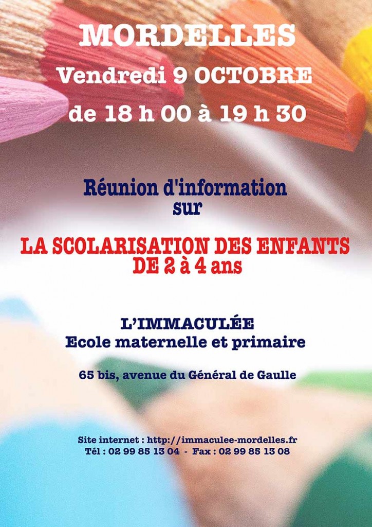 reunion ecole privee immaculee mordelles 35